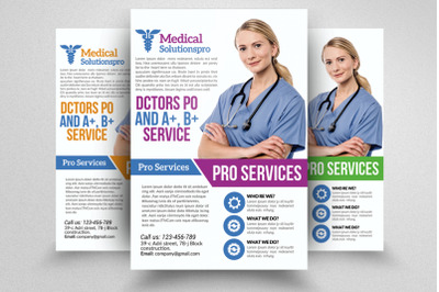 Medical Doctor Flyer Template