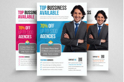 Business Adviser Flyer Template