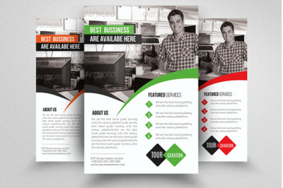 Computer Repair Service Flyer Template