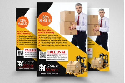 Moving House Service Flyer