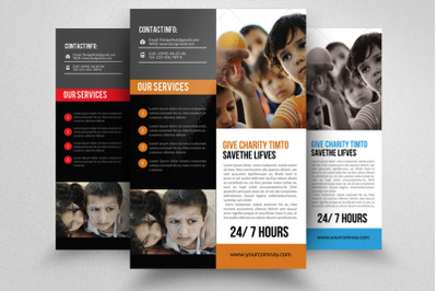 Charity Fundraising Flyer Template