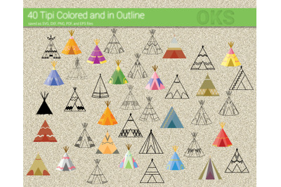 tipi svg, teepee svg files, vector, clipart, cricut, download