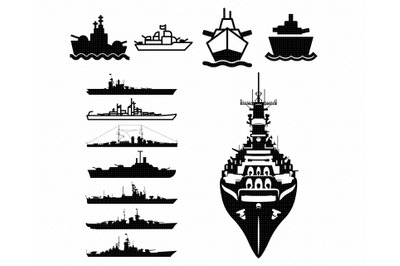 battleship svg, svg files, vector, clipart, cricut, download