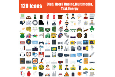 Set of 120 Icons