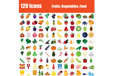 Set of 120 Icons