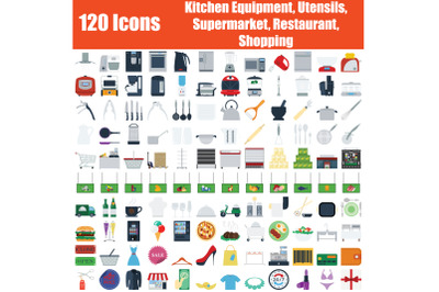 Set of 120 Icons