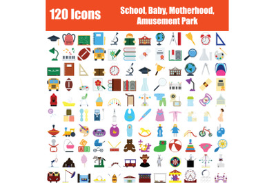 Set of 120 Icons