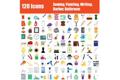 Set of 120 Icons