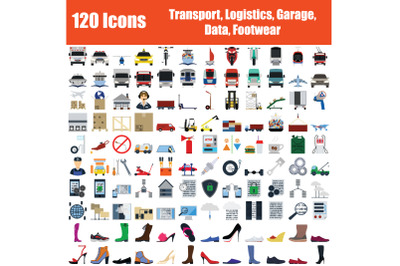 Set of 120 Icons