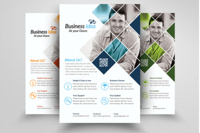 Business Idea Flyer Template