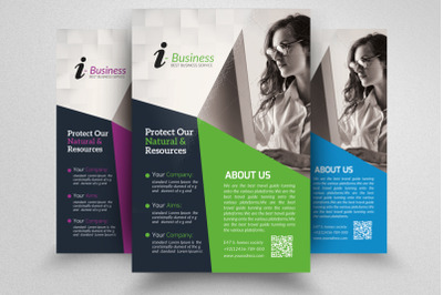 Corporate Business Flyer Template