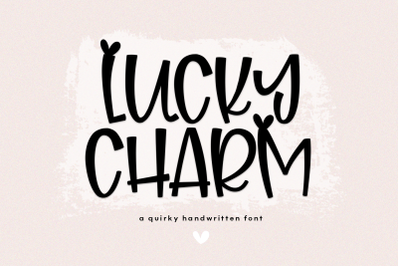 Lucky Charm - A Quirky Handwritten Font