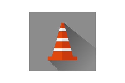 Traffic cone icon