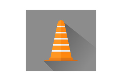 Traffic cone icon