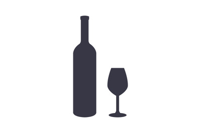 Wine bottle icon