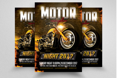 Motorbike Racing Flyer