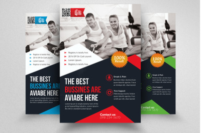 BODY FITNESS FLYER Template