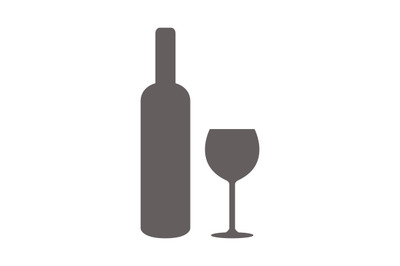 Wine bottle icon