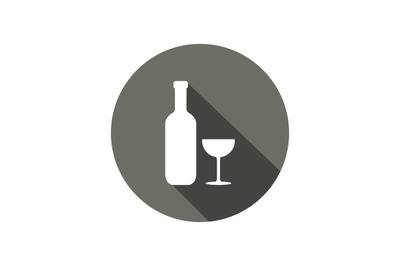 Wine bottle icon