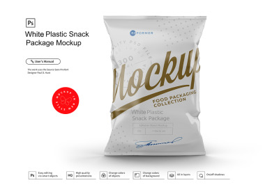 Download Snack Package Mockup Yellow Images