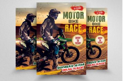 Motorbike Racing Flyer