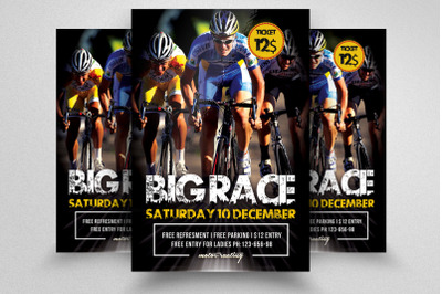 Bicycle Racing Tournament Flyer