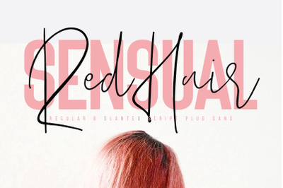 Red Hair Sensual - Free Sans Serif