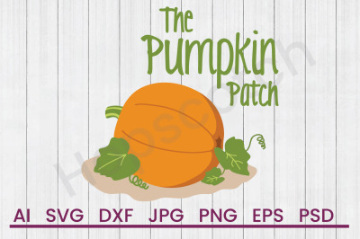 The Pumpkin Patch - SVG File, DXF File