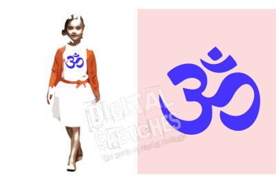 Om Craft File, Clipart, Aum Svg, Vector Graphic