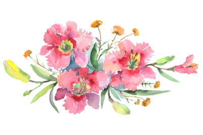 Imperial bouquet Watercolor png