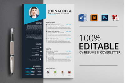 Job CV Resume Template