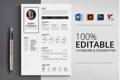 Job CV Resume Template