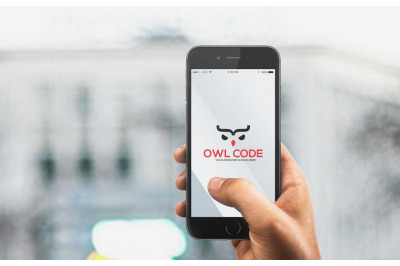 Owl Code Logo Template