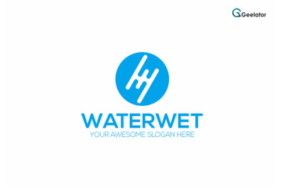 Waterwet Logo Template