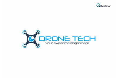 Drone Tech Logo Design
