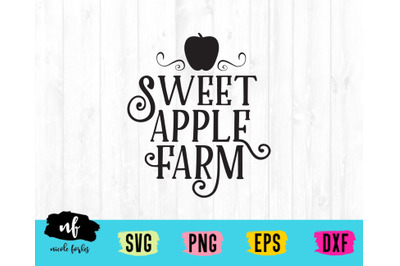 Sweet Apple Farm SVG Cut File