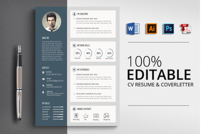 CV Resume Word Template