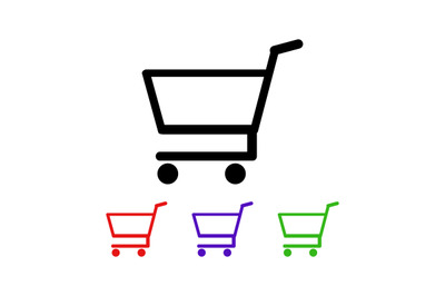 Shopping cart icon