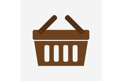 Shopping basket icon