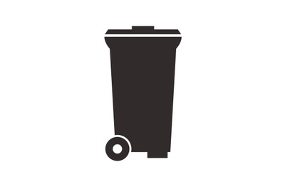 Trash bin icon