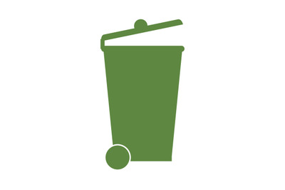 Trash bin icon