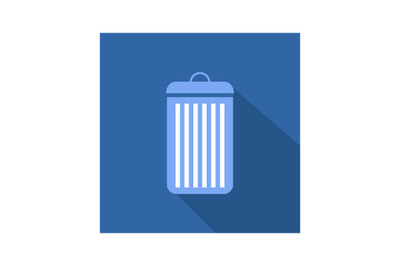 Trash bin icon