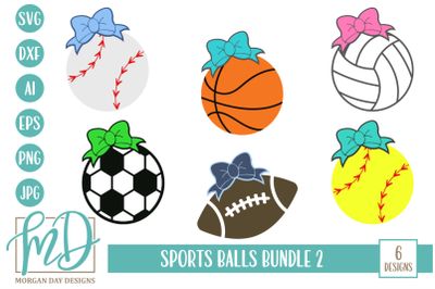 Sports Balls SVG Bundle 2