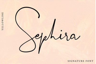 Sephira - Signature Font