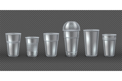 Download Glossy Plastic Cups Mockup Yellowimages