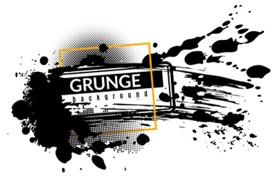 Grunge ink background. Black inked splatter dirt stain splattered spra