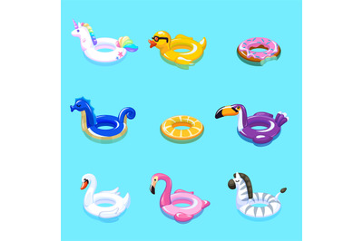 Swimming toys. Swim summer water pool inflatable toy animal float beac