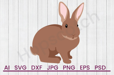 Bunny Rabbit - SVG File&2C; DXF File