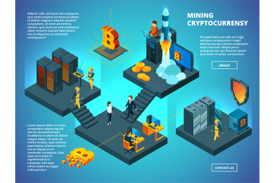 Crypto currency concept. Ico blockchain startup office analytics manag