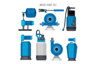 Water pump system. Aqua treatment electronic steel compressor agricult